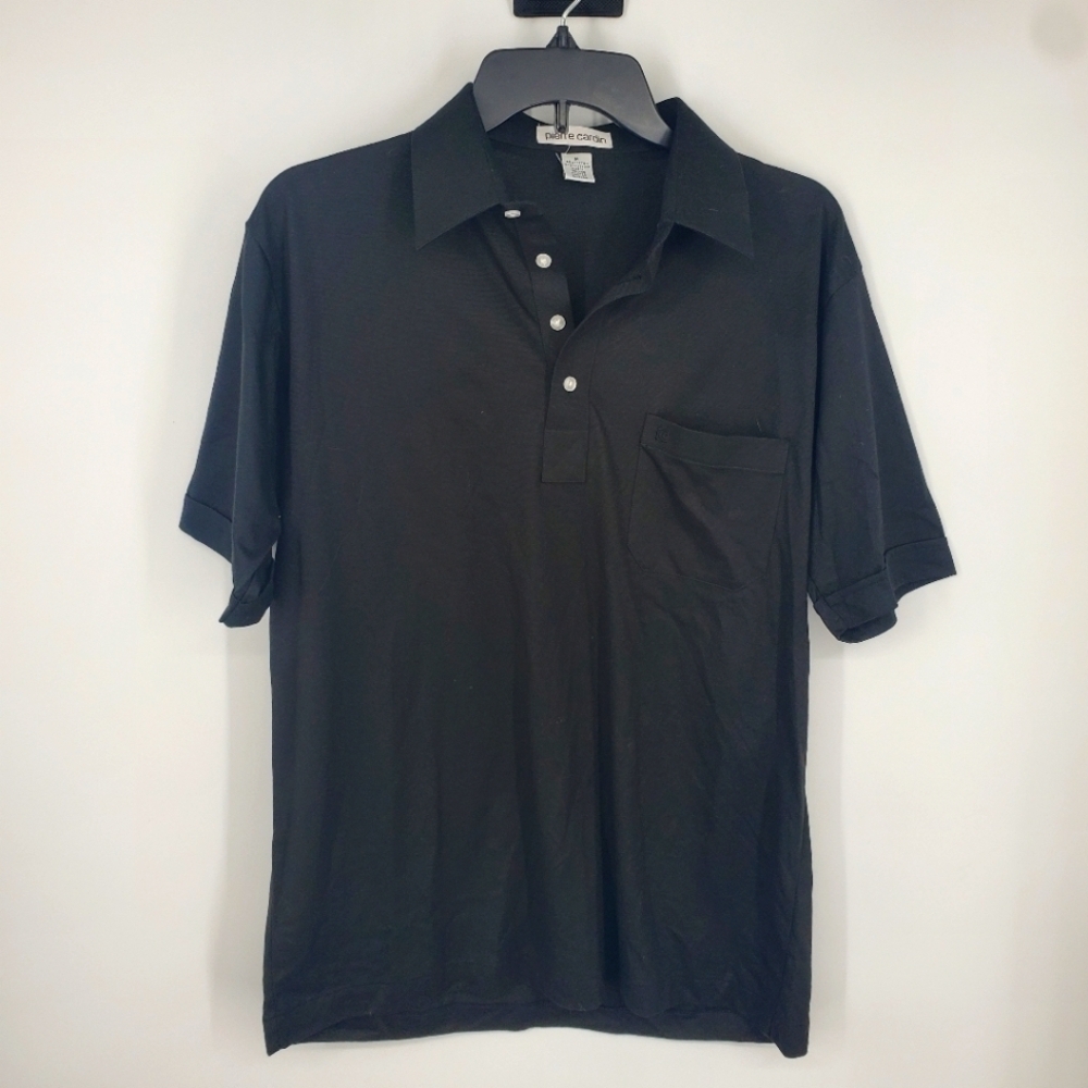 Pierre Cardin Polo Shirt Men's Size M Short Sleeve